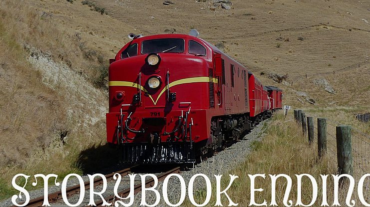 Storybook Ending Font