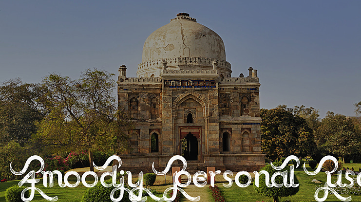 Amoodjy Personal Use Font