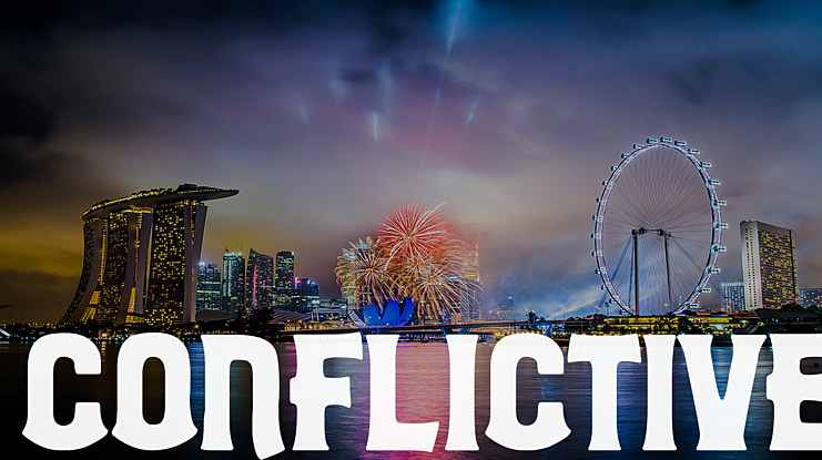 conflictive Font