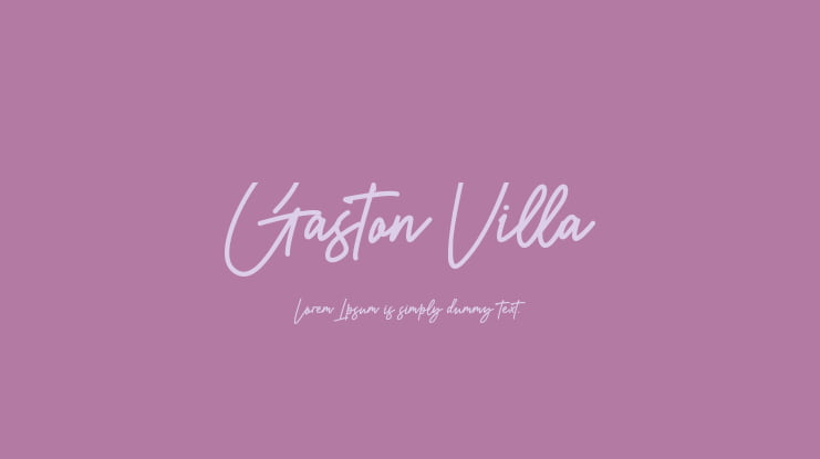 Gaston Villa Font