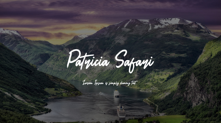 Patricia Safari Font