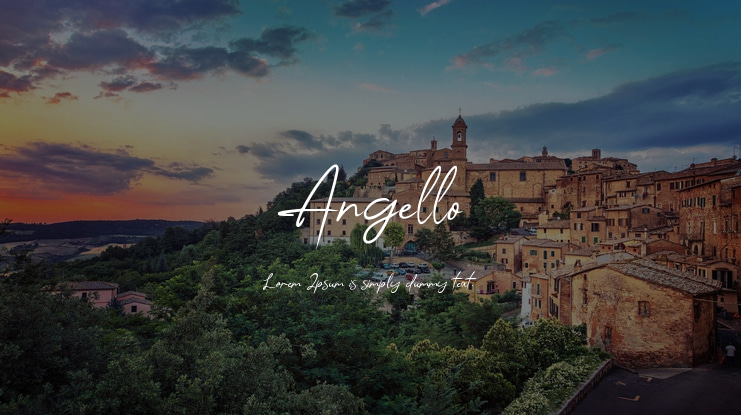 Angello Font