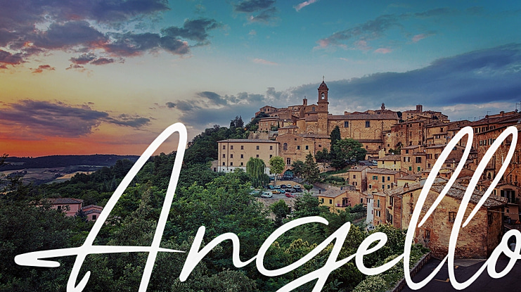 Angello Font
