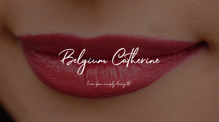 Belgium Catherine Font