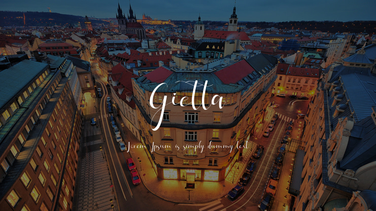 Gietta Font