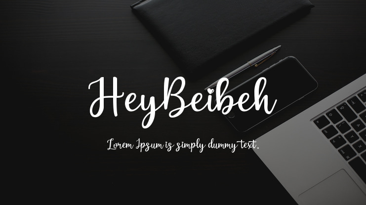 HeyBeibeh Font