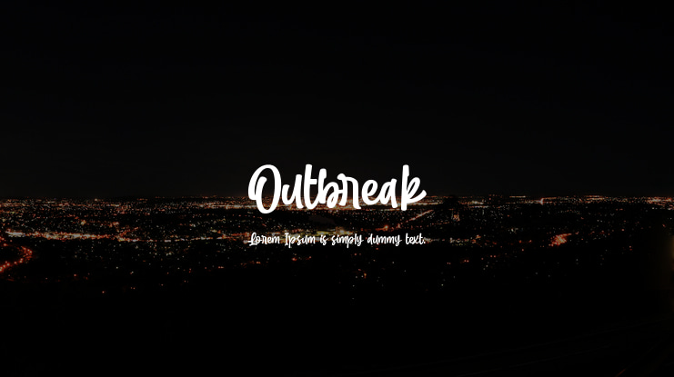 Outbreak Font