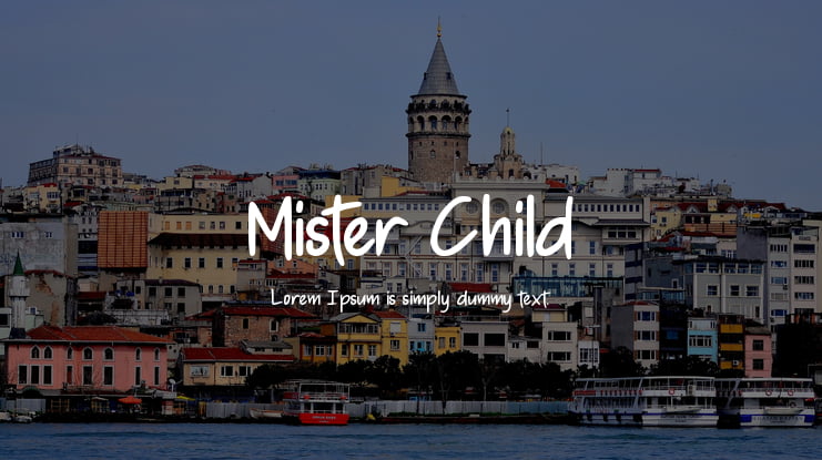 Mister Child Font