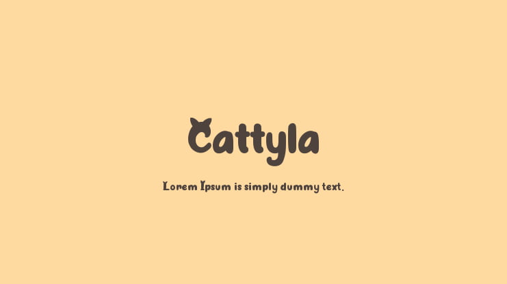 Cattyla Font