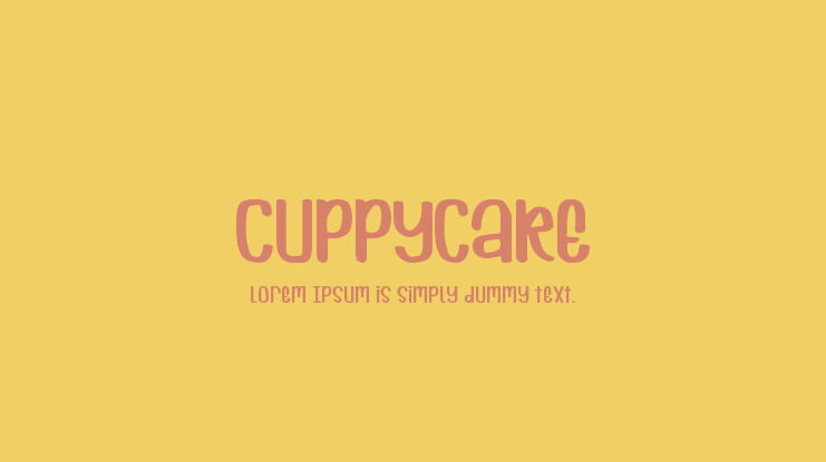 Cuppycake Font