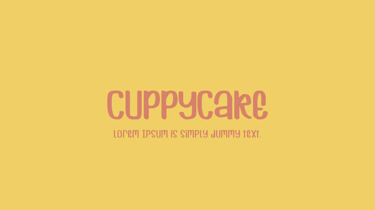 Cuppycake Font