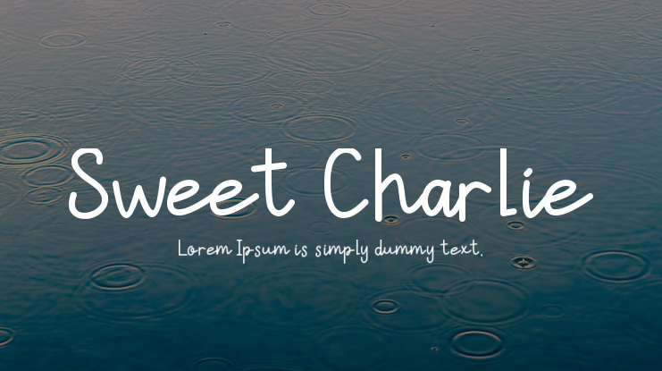 Sweet Charlie Font