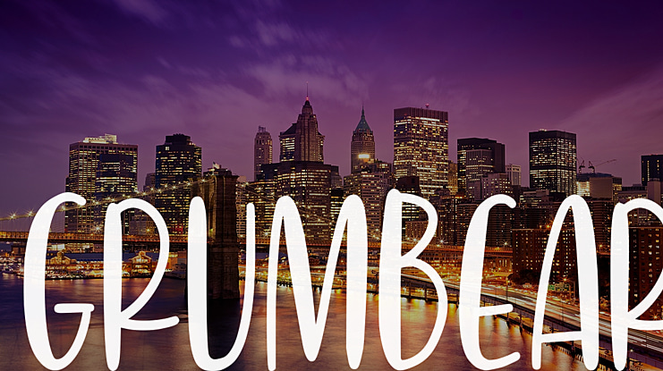 Grumbear Font