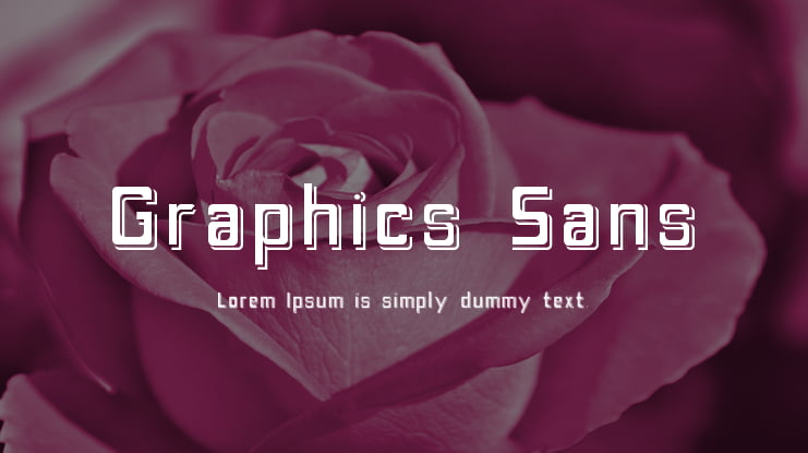 Graphics Sans Font