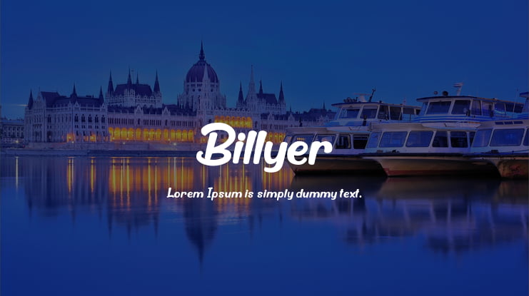 Billyer Font