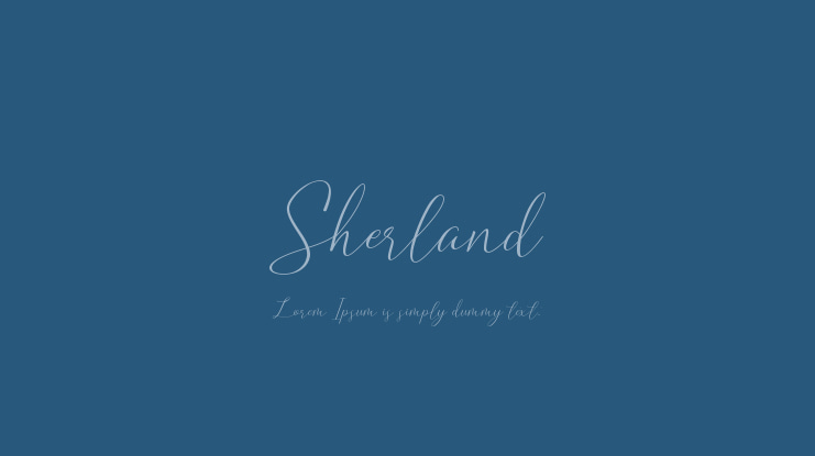 Sherland Font