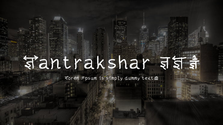 Mantrakshar ZN1 Font