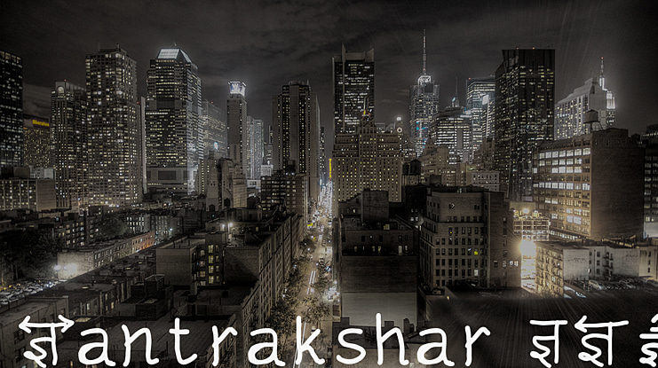 Mantrakshar ZN1 Font