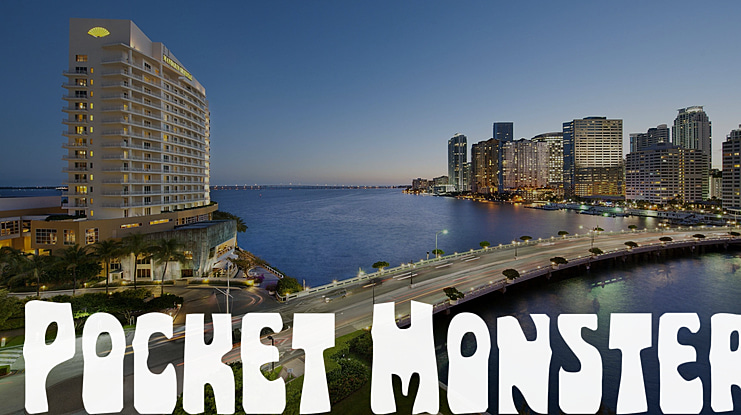 Pocket Monster Font Family