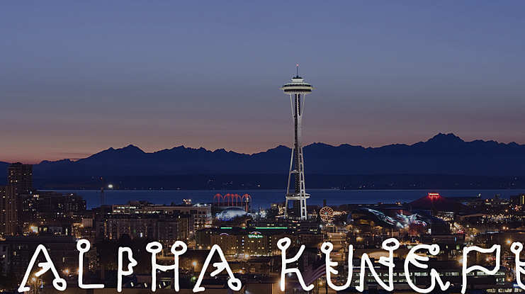 ALPHA KUNGFU Font