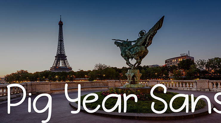 Pig Year Sans Font