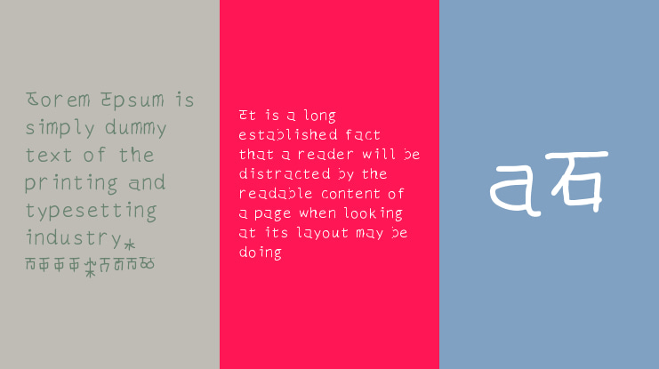 mantrakshar T-H Font