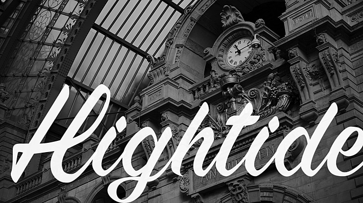 Hightide Font
