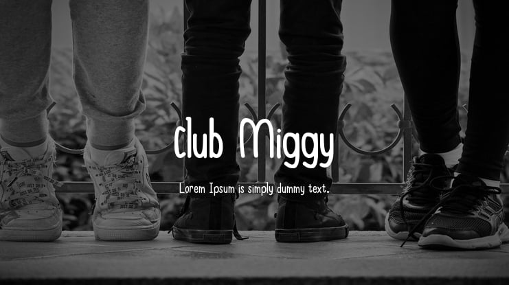 Club Miggy Font