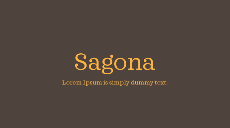 Sagona Font Family