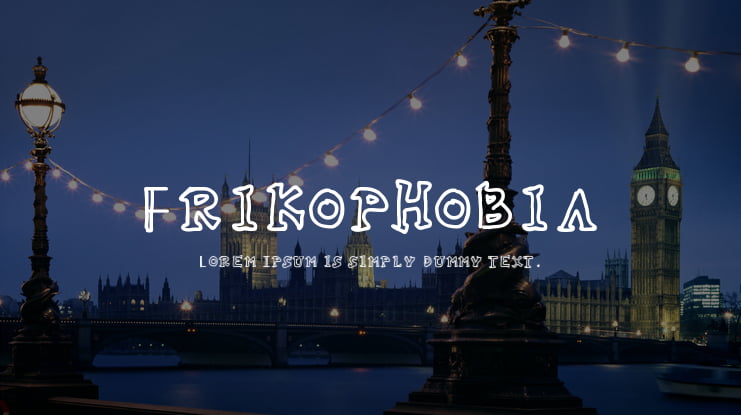 Frikophobia Font