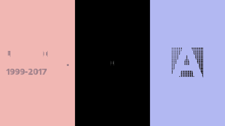 Black White Grids Font Family