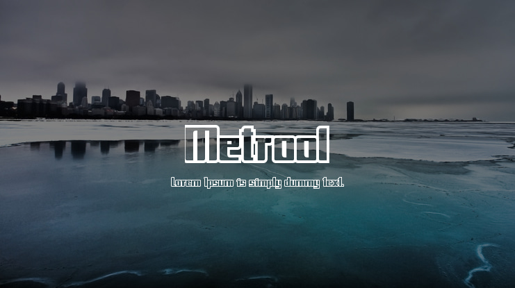 Metrool Font