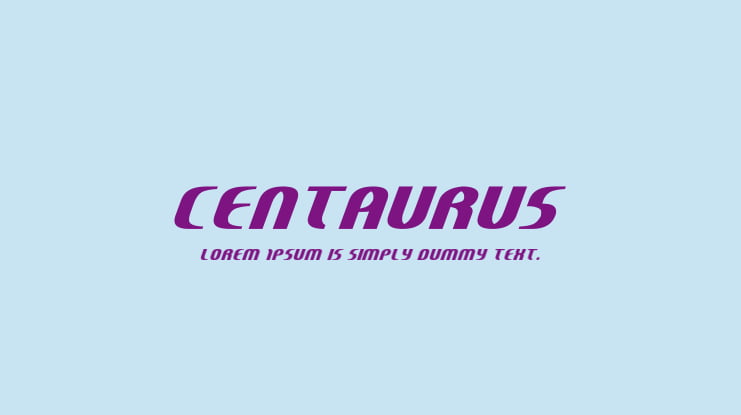Centaurus Font Family