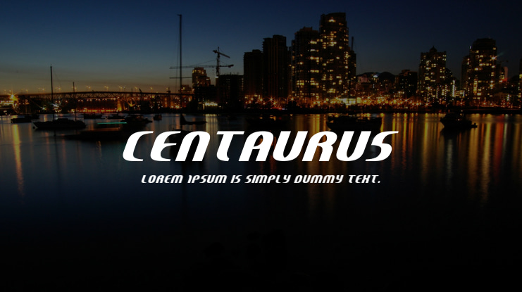 Centaurus Font Family