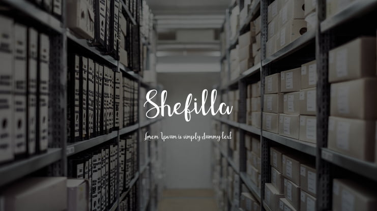 Shefilla Font