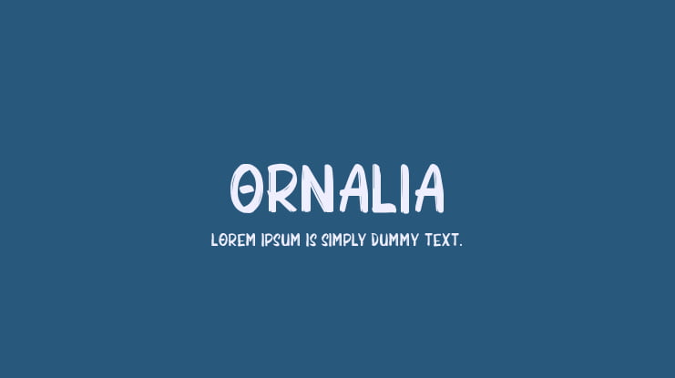 Ornalia Font