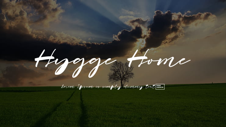 Hygge Home Font