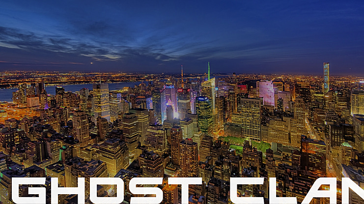 Ghost Clan Font Family