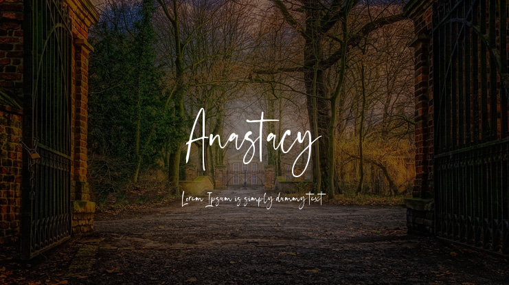 Anastacy Font