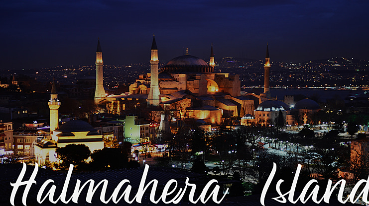 Halmahera Island Font