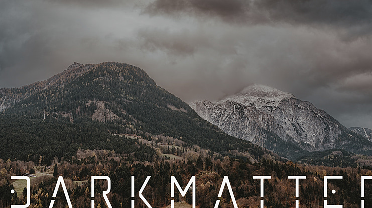 darkmatter Font