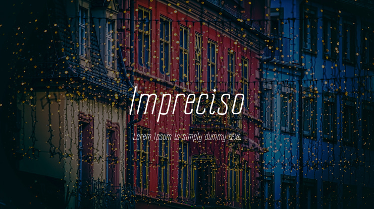 Impreciso Font Family