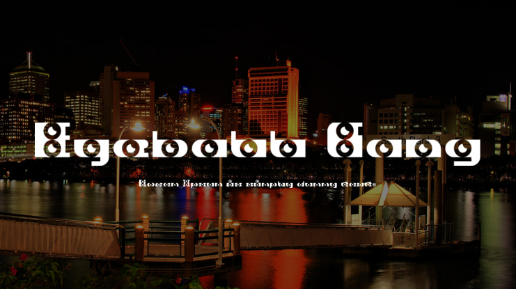 Eyeball Gang Font Family