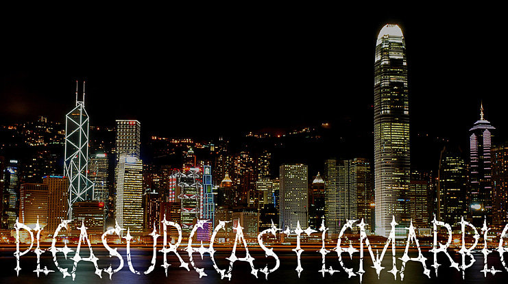 PleasureCastleMarble Font Family