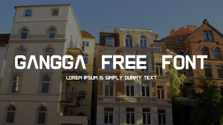 Gangga-Free-Font