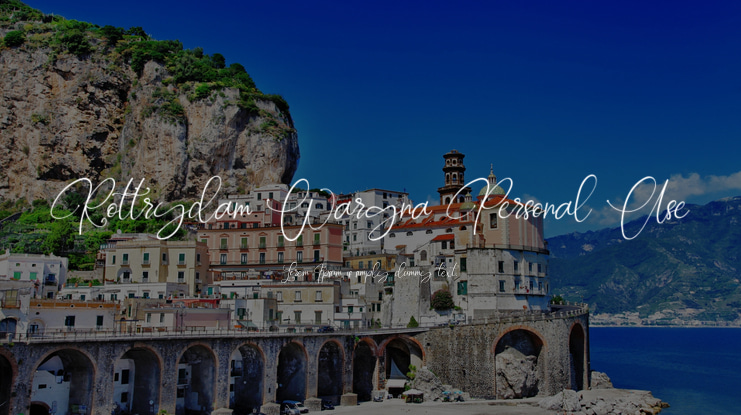 Rottrydam Wargna Personal Use Font