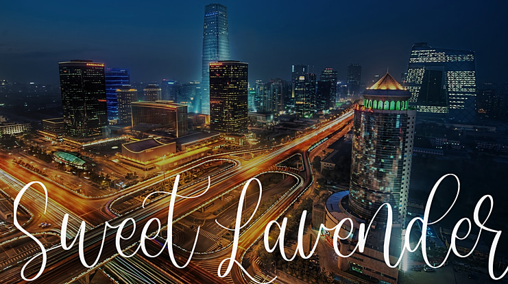 Sweet Lavender Font
