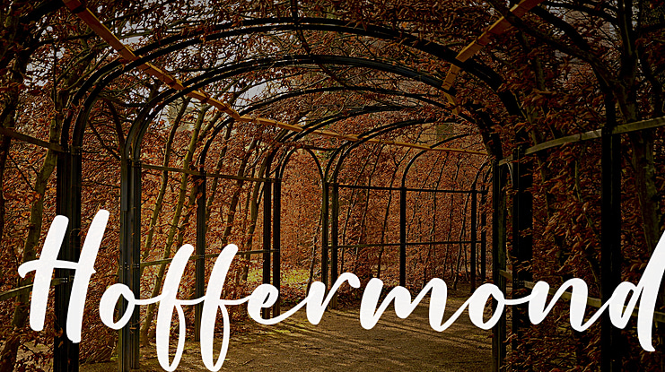 Hoffermond Font