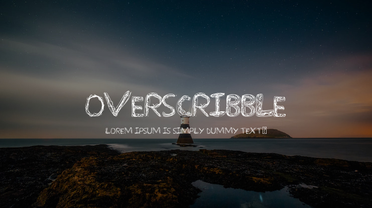 OverScribble Font
