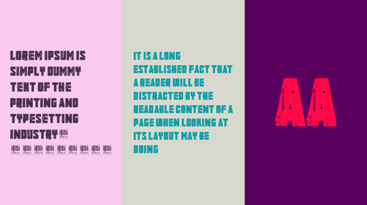 Rock.CO Personal use Font